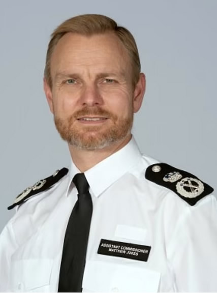 Assistant Commissioner Matt Jukes QPM